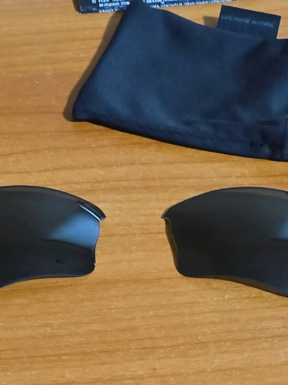 Oakley Eye Patch Half Jckt XLJ Grey Polarized Replacement Lenses Box 13-433 RARE